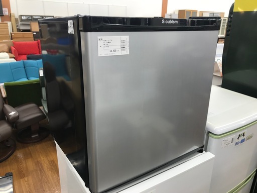 激安！！エスキュービズム　１ドア冷蔵庫　WR-1046