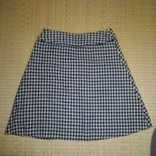 千鳥格子スカート