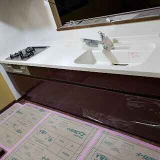 ユニットバス、システムキッチン取付工事の画像