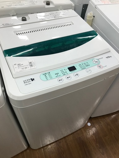 YAMADA(ヤマダ電機)　全自動洗濯機　YWM-T45A1　６ヶ月保証付き