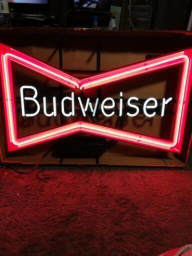 バドワイザーネオンカン 希少Budweiser バドワイザーネオン看板 ✨️超