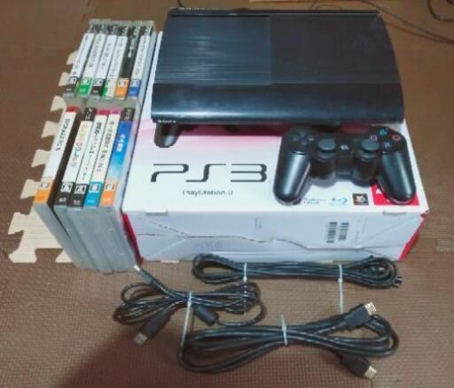 PS3本体とソフト