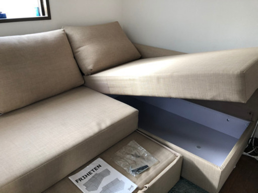 【美品】IKEA ソファーベッド　
