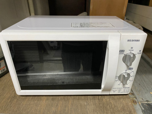 アイリスオーヤマ 電子レンジ IMB-T174-5 2018年製 美品 未使用