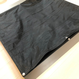 IKEAキャスター付ベッド下収納×4の画像