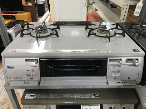 リンナイ ガスコンロ 都市ガス 2017年製 中古