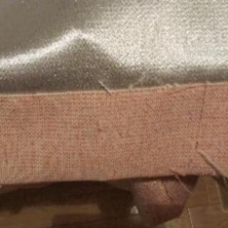 決まりました）遮光カーテン オレンジブラウン 100×135cm 2枚組の画像