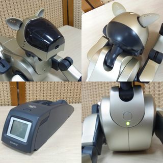 ソニー AIBO アイボ本体 ERS-210+エナジーステーション+メモリースティックセット ジャンク品 南12条店の画像