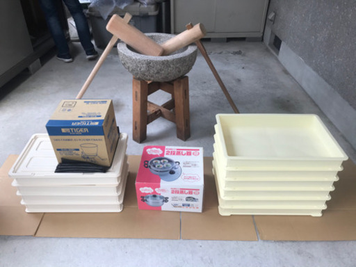 もちつき　餅つき　もちつきセット