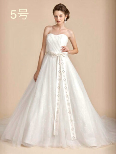 alohina lino ウエディングドレス