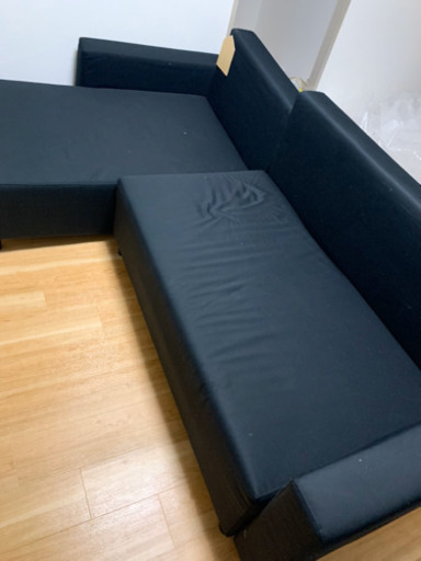 引取り先決まりました　代理出品　IKEA L字ソファー　美品