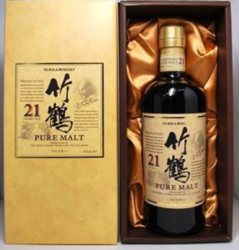 竹鶴21年 700ml 化粧箱付き