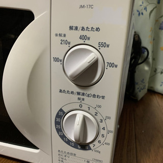 【Haier JM-17C】2012年式 電子レンジの画像