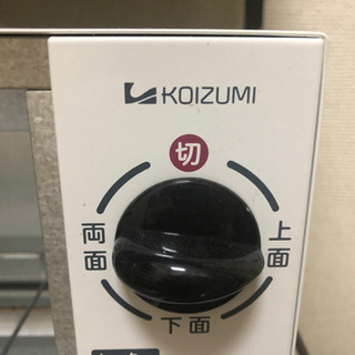オーブントースター KOIZUMIの画像