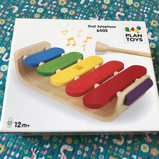PLANTOYS オーバルシロフォン 木琴 楽器 木製玩具 木琴...
