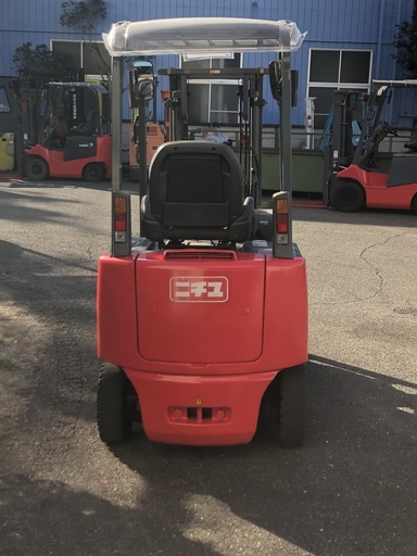1.5トン ニチユ　バッテリーフォークリフト　カウンター　電気で経済的！！　HF190046　1.5t　3ｍ　関東輸送費無料(条件有)