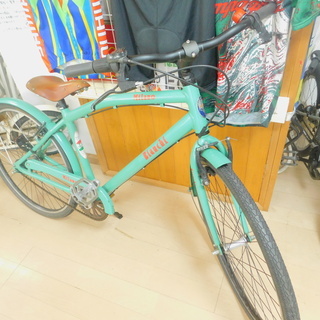 エコプラス小倉南店】ビアンキ ミラノ シティバイク BROOKS サドル付き