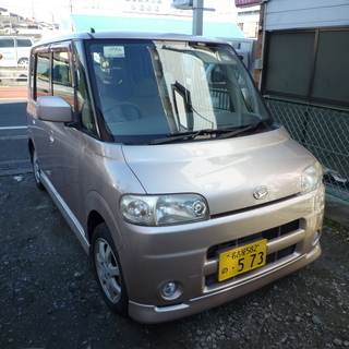 軽専門　タント　ナビ・テレビ付　車検長く令和３年３月　走行741...