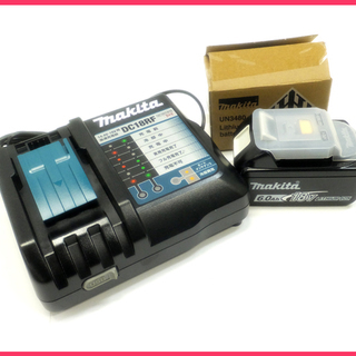 [N0113D] 新品 マキタ 18V 6.0Ah バッテリBL1860B＋急速充電器 DC18RF