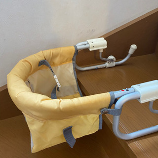 ベビー用　テーブルチェア　中古の画像