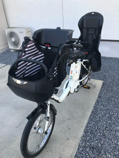 3人乗り電動自転車 PanasonicギュッとミニDX 13.2Ah