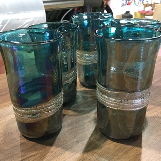クリスタルグラス  5個セット