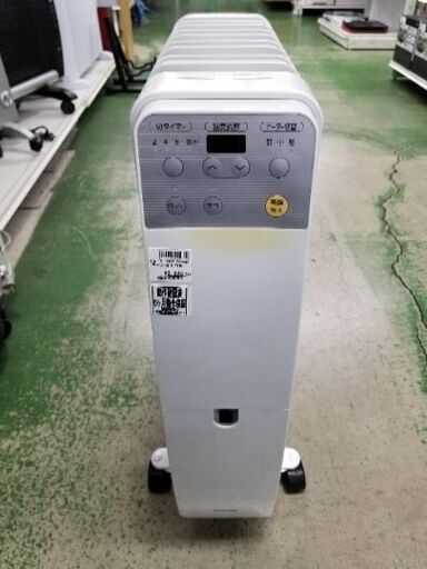 アイリスオーヤマ　オイルヒーター　IWI-1210M-W【トレファク草加店】