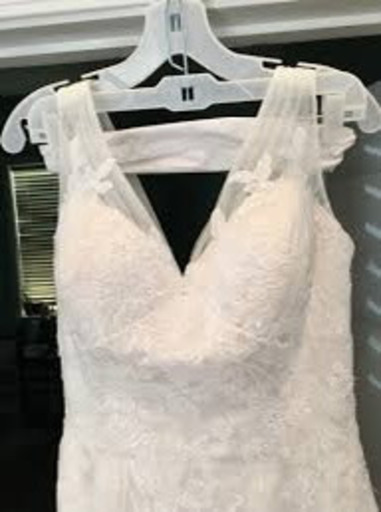 【値下げしました】OLEG CASSINI オレグ　カッシーニ　ウェディングドレス