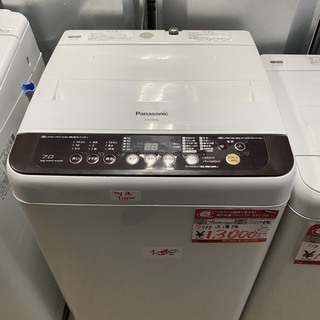 ☆中古 激安！！PANASONIC　全自動電気洗濯機　7kg　NA-F70PB8　2014年製　￥13,000！！