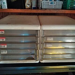 書類入れ　二個セット　A4サイズも入ります