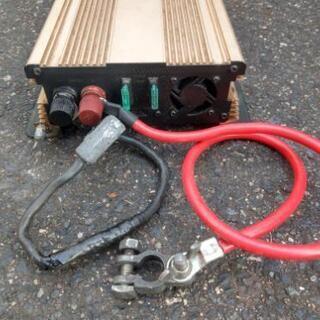 voyager バッテリー M31MFとおまけの500Wインバーターの画像