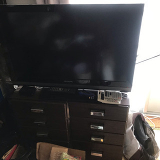 32型テレビ  テレビ台のセット