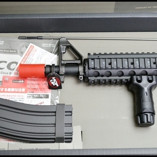 美品 東京マルイ 次世代電動ガン M4 CQB-R ブラック バッテリー付き 中古