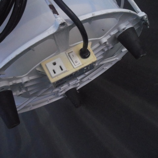 サークルライト　100V　♪バルーン投光器アウトドアキャンプBBQ昆虫採集の画像