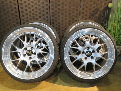 ■BBS LM318/319 鍛造アルミホイール 8.5Jx20 +48/9.5Jx20 +45、DELINTE THUNDER D7 225/30ZR20,245/30ZR20 札幌発