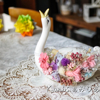 羽ばたけスワン♥お花の翼♥ワークショップ