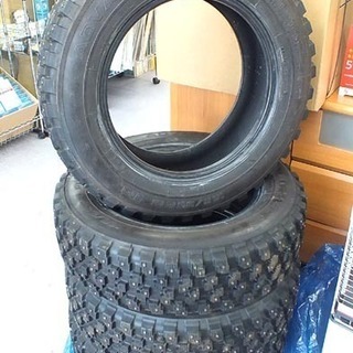 ヨコハマ 195/65R15 スパイクタイヤ ピンスパイク ADVAN MT-14 91Q 96年製 程度良好 札幌市手稲区 