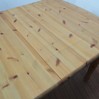 天然木 パイン材 伸長式 ダイニングテーブル 140～180cm 北欧 カントリー エクステンション (ED06) 天然木 パイン材 伸長式 ダイニングテーブル 140～180cm 北欧