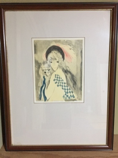 絵画 ポートレート アンティーク