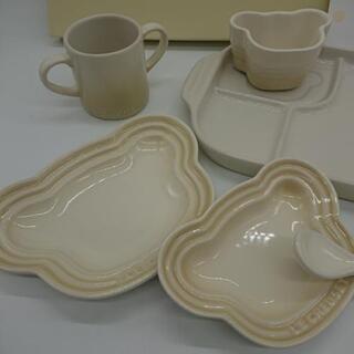 Le Creuset ベビー食器 7点セット 未使用品の画像