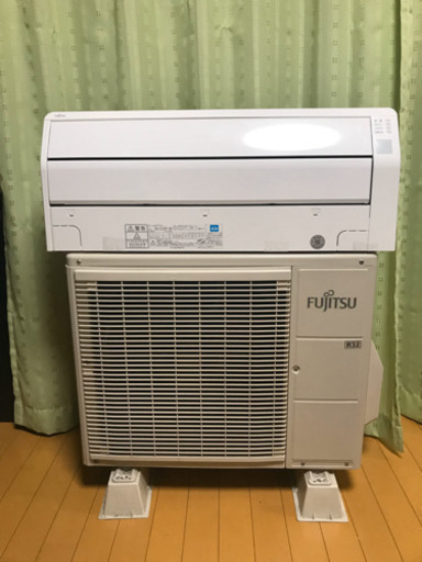 ?絶品中古品‼️2017年❗️6畳用❗️取付込❗️FUJITSUエアコン