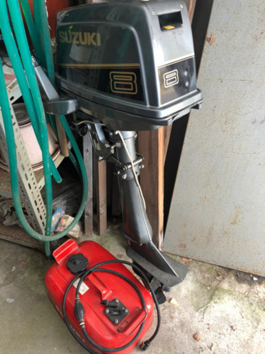 ★スズキ　8馬力　船外機　燃料タンク付★ フネ　船　ボート