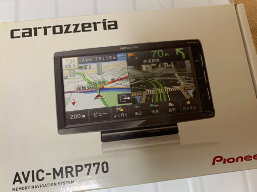 楽ナビ　カロッツェリア AVIC-MRP770