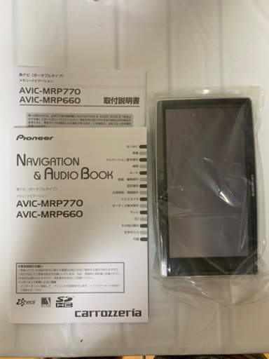 楽ナビ　カロッツェリア AVIC-MRP770
