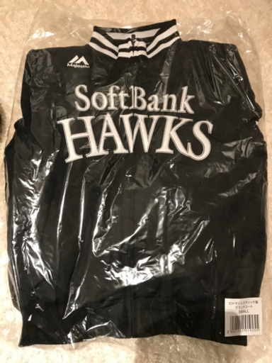 福岡ソフトバンクホークス majestic製グランドコート ポルテ Sサイズ