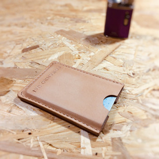 leather card case作成教室　土日祝のみ開催の画像