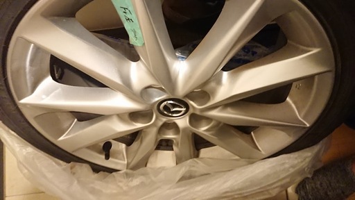 MAZDA純正ホイール＆スタッドレスタイヤ4本セット