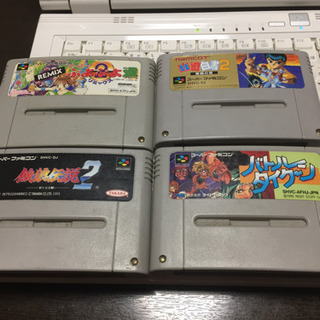 めちゃ古いスーパーファミコンの画像