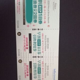 苗場かぐら共通早割券　2枚セット