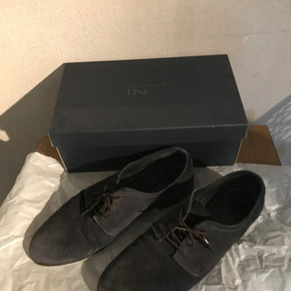 アルフレッドバニスター  スウェード　レザーシューズ！26.5の画像